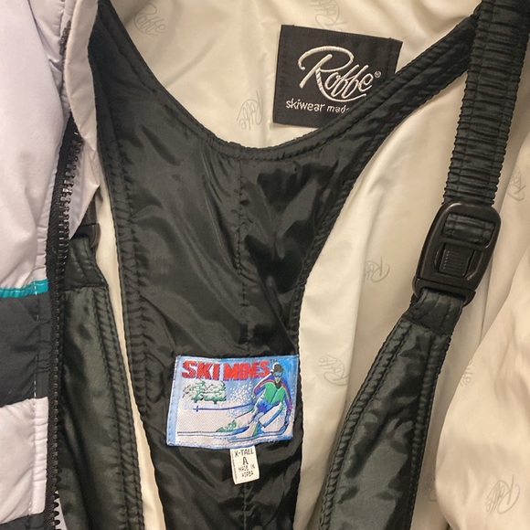 Roffe ski jacket ski bib x-tall worn together - Picture 4 of 6